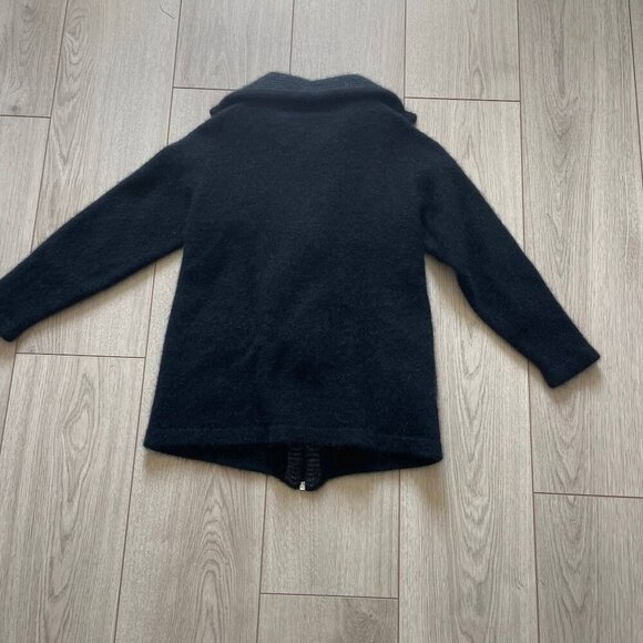 Lothlorian Full Zip Cardigan @ool Women's Black Winter Cozy Warm Comfortable - Picture 3 of 10